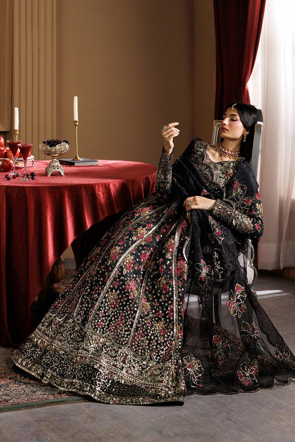 Emaan Adeel | Celeste Formals Festive Edit - Chiffon | ASH