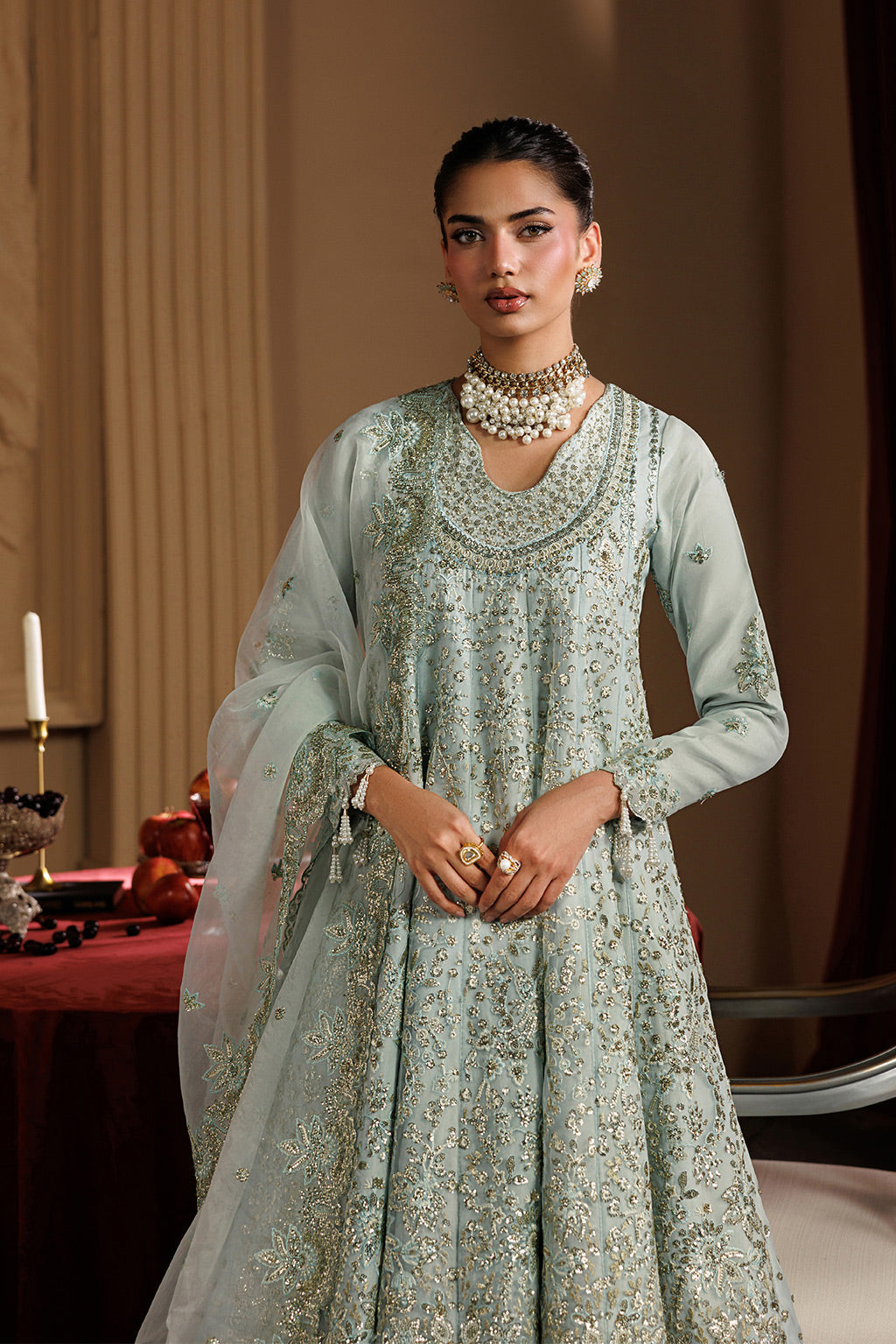 Emaan Adeel | Celeste Formals Festive Edit - Chiffon | HALO