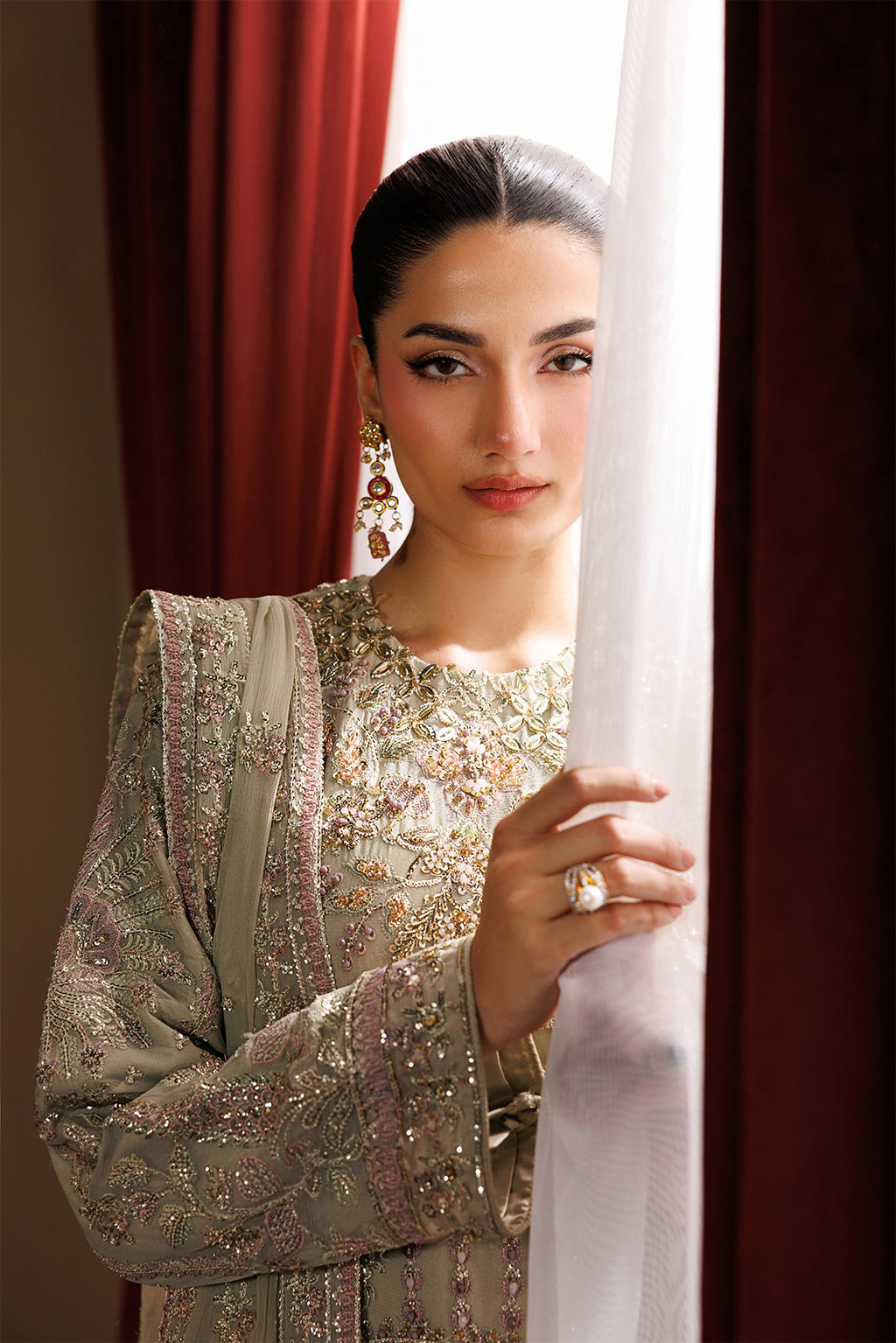 Emaan Adeel | Celeste Formals Festive Edit - Chiffon | ELARA