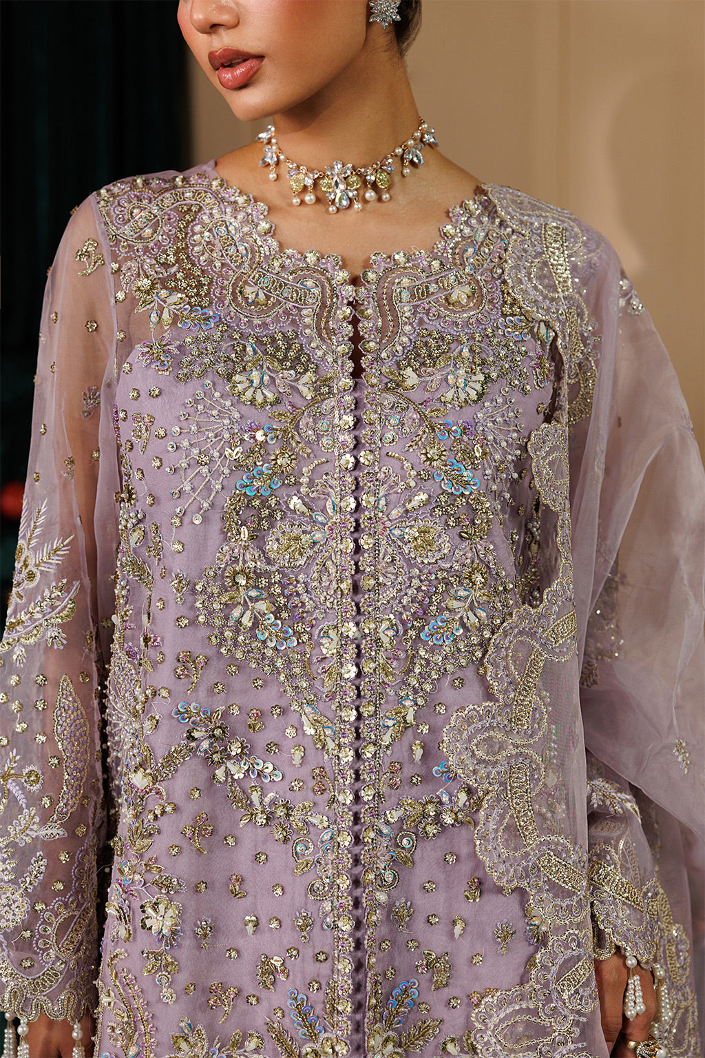 Emaan Adeel | Celeste Formals Festive Edit - Chiffon | CYRA