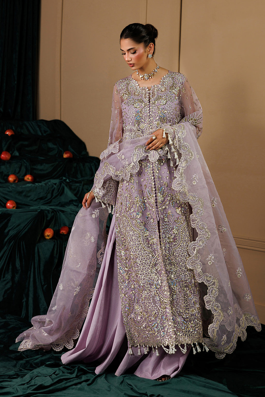 Emaan Adeel | Celeste Formals Festive Edit - Chiffon | CYRA