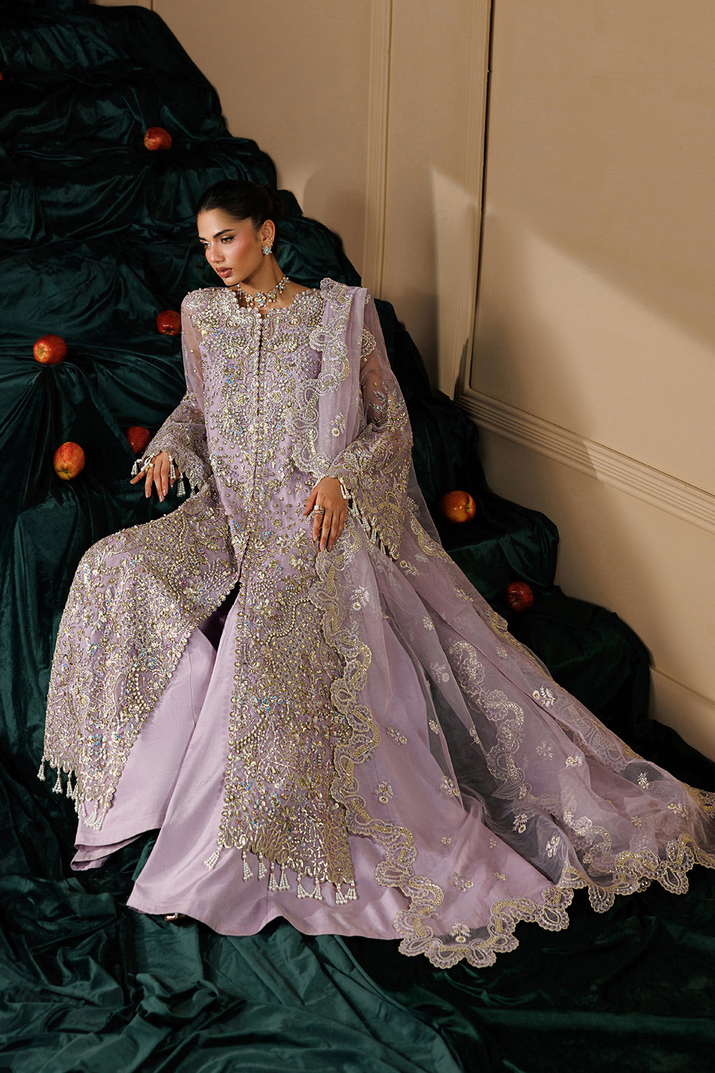 Emaan Adeel | Celeste Formals Festive Edit - Chiffon | CYRA