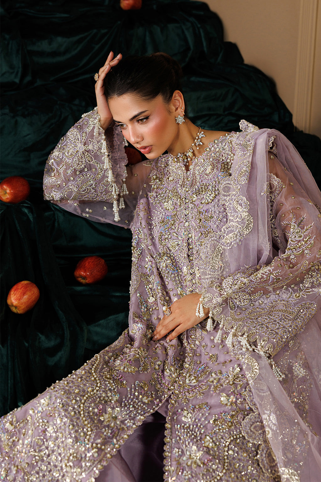 Emaan Adeel | Celeste Formals Festive Edit - Chiffon | CYRA