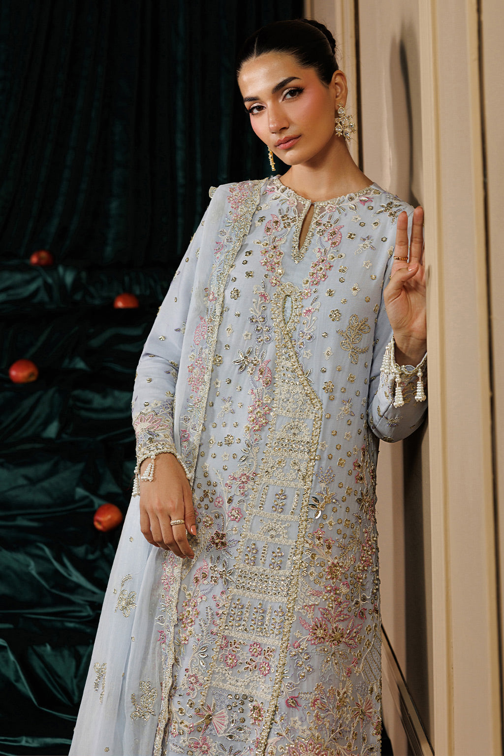 Emaan Adeel | Celeste Formals Festive Edit - Chiffon | SELENE