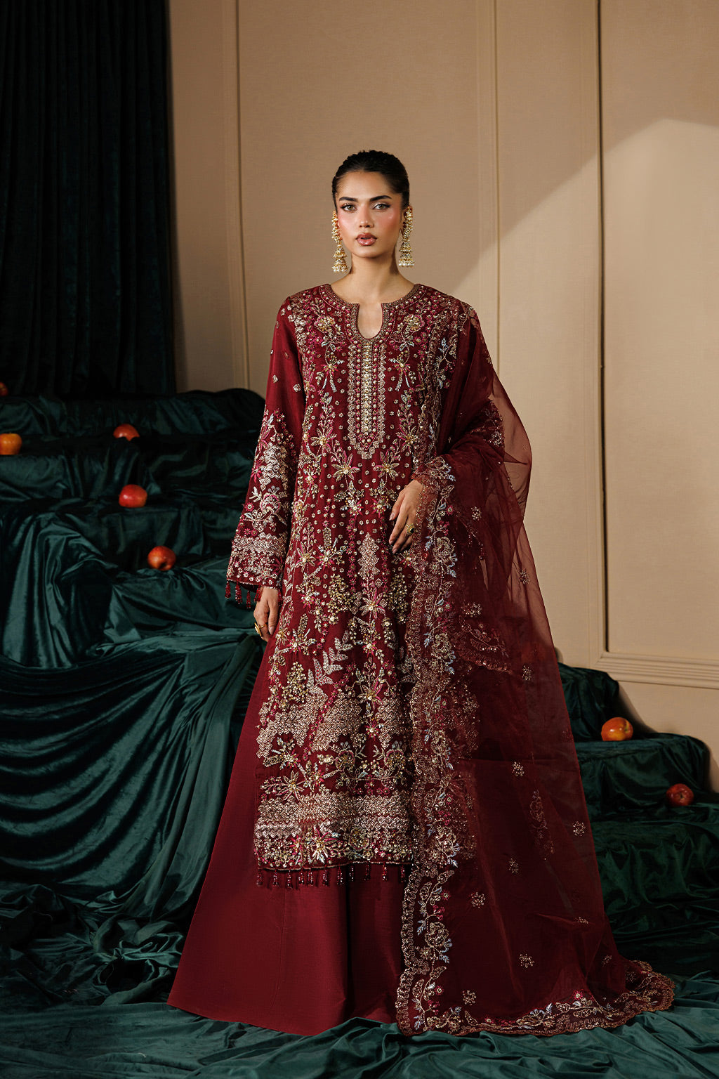 Emaan Adeel | Celeste Formals Festive Edit - Chiffon | SOLSTICE
