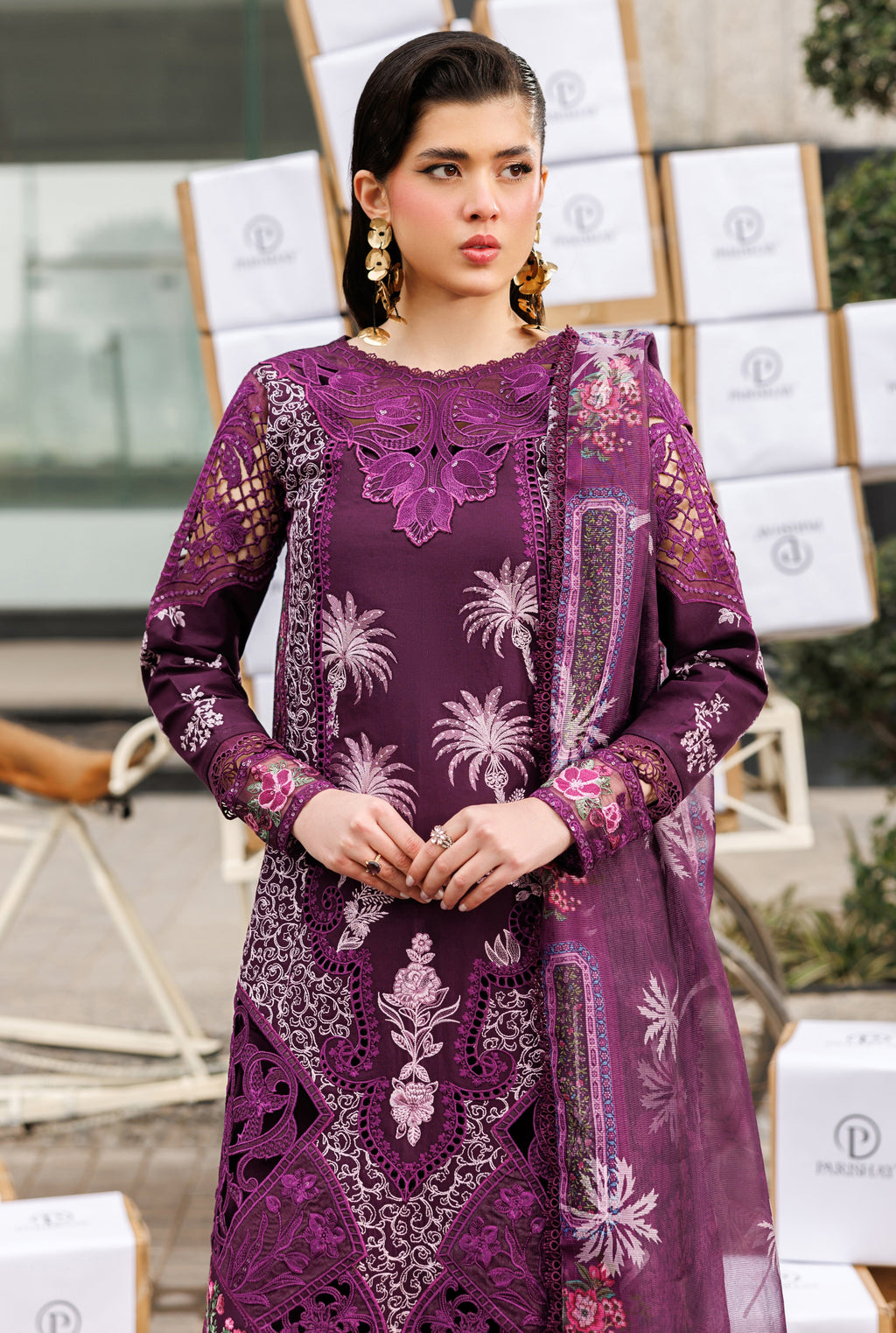 Parishay | Monaco Luxury Lawn 26' | MN-12