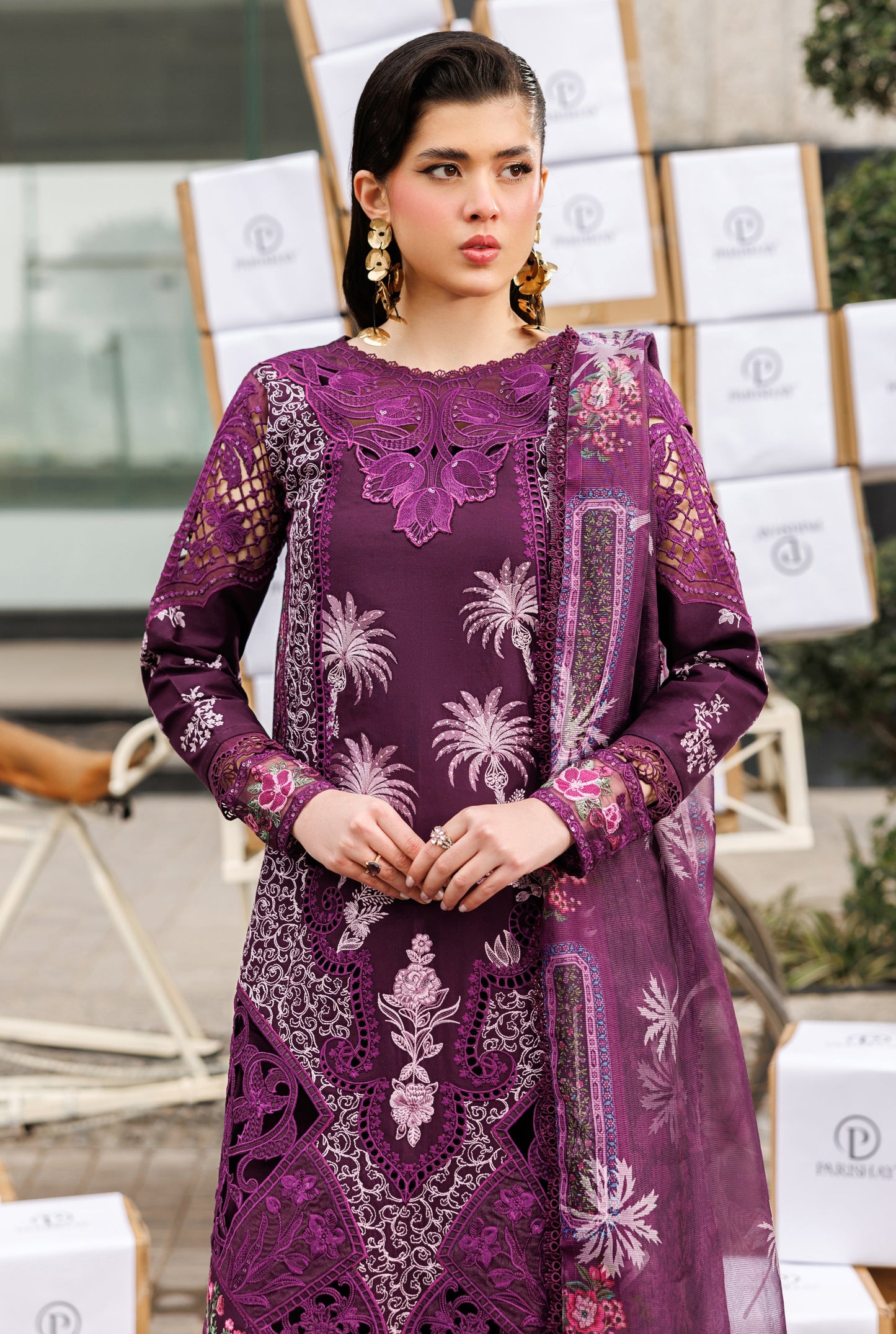 Parishay | Monaco Luxury Lawn 26' | MN-12