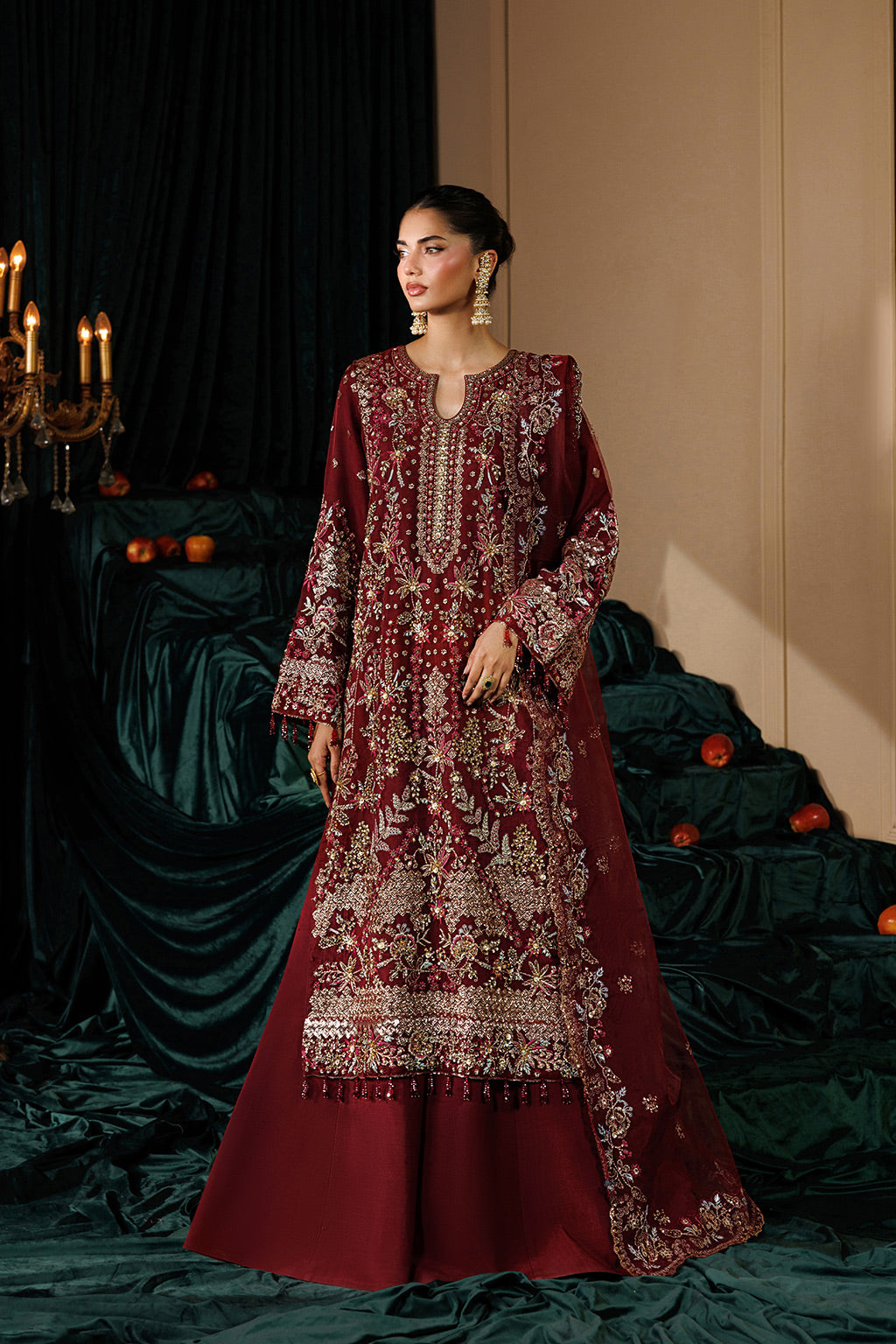 Emaan Adeel | Celeste Formals Festive Edit - Chiffon | SOLSTICE