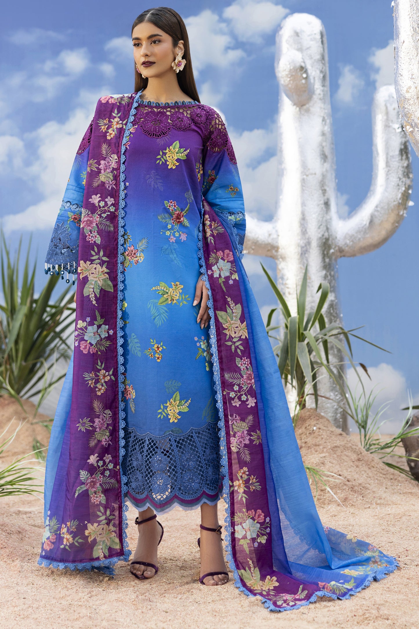 Parishay | IVY Bloom - 3PC  Lawn | IB- 06