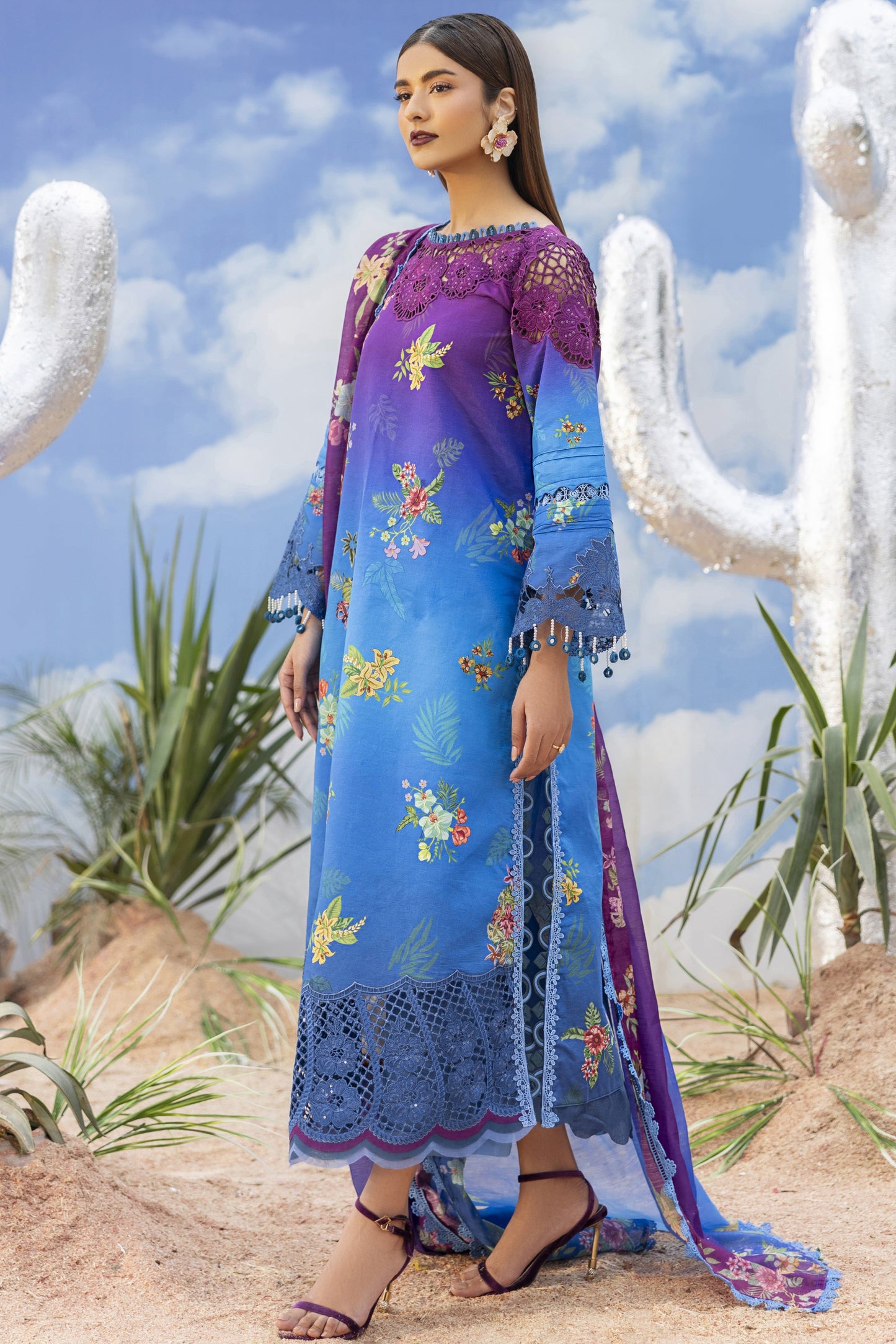 Parishay | IVY Bloom - 3PC  Lawn | IB- 06