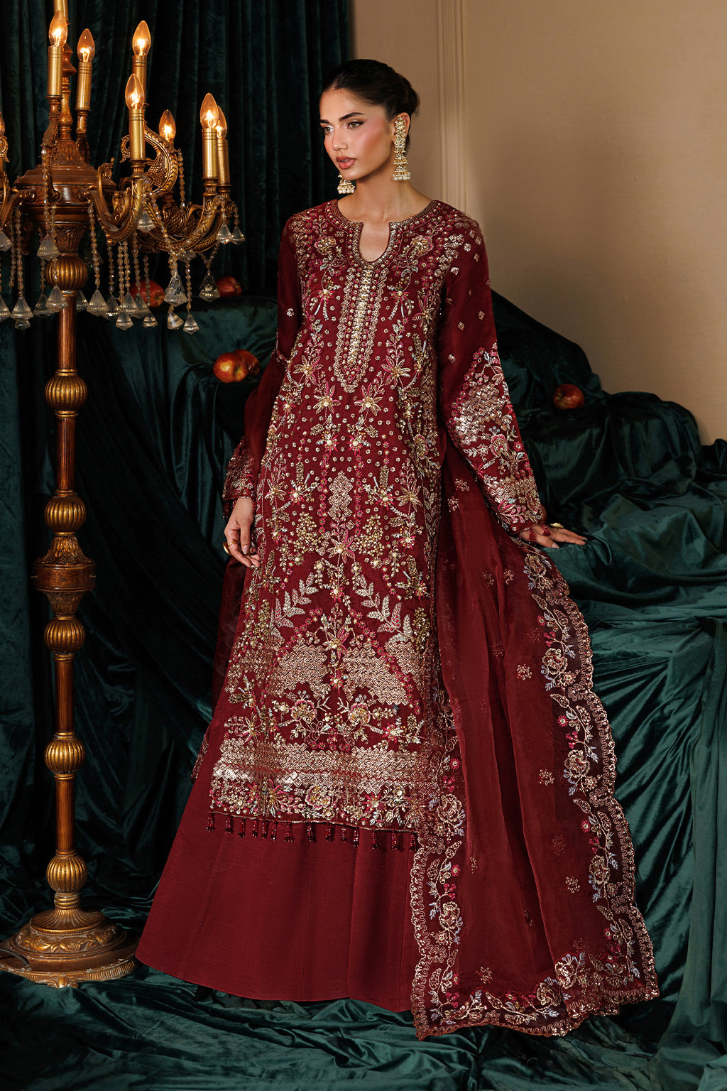 Emaan Adeel | Celeste Formals Festive Edit - Chiffon | SOLSTICE