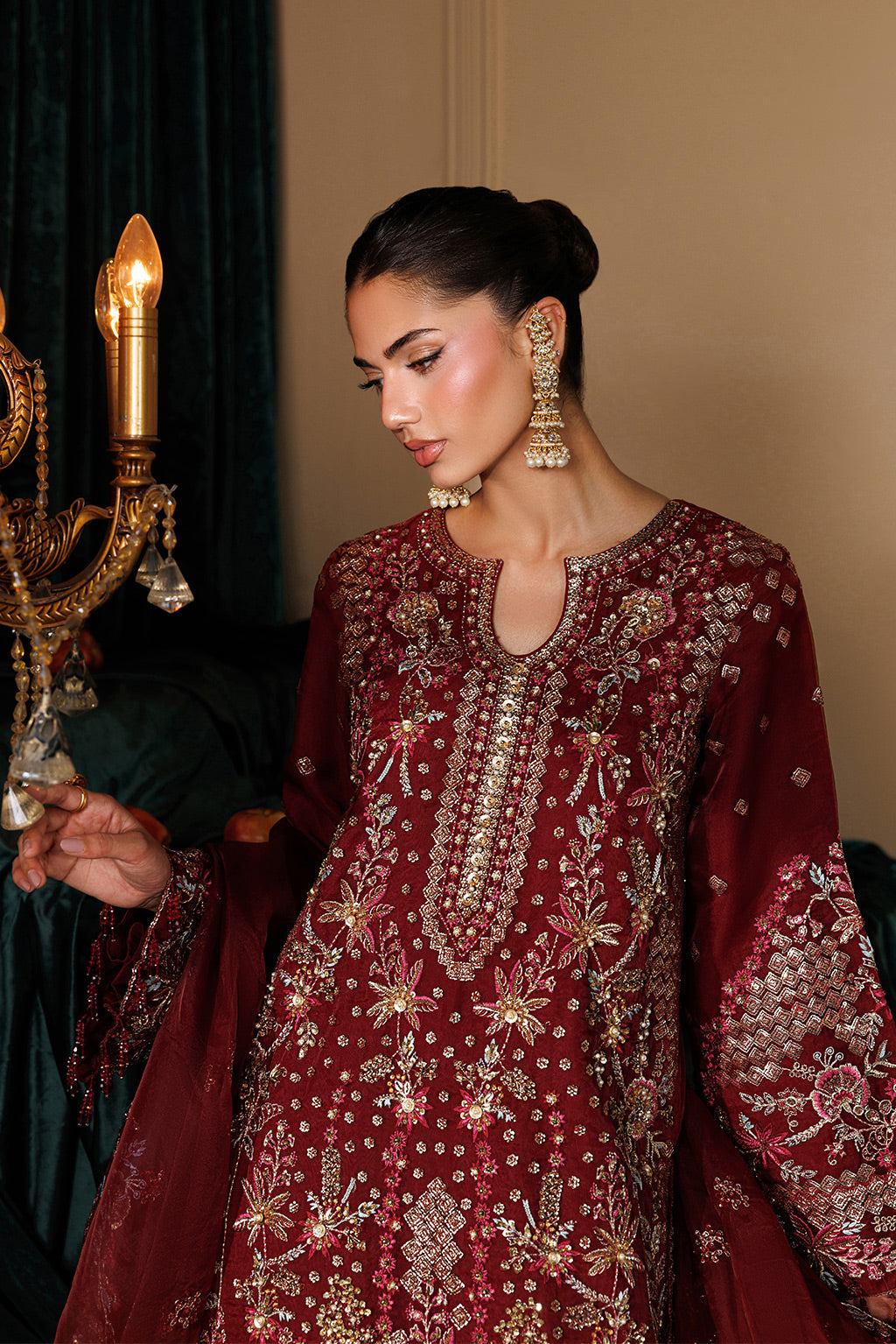 Emaan Adeel | Celeste Formals Festive Edit - Chiffon | SOLSTICE