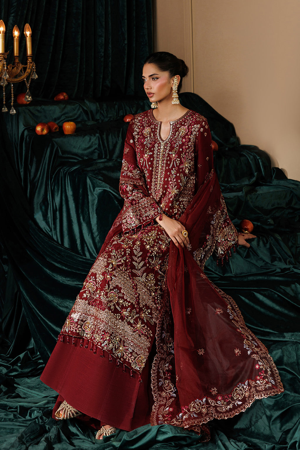 Emaan Adeel | Celeste Formals Festive Edit - Chiffon | SOLSTICE