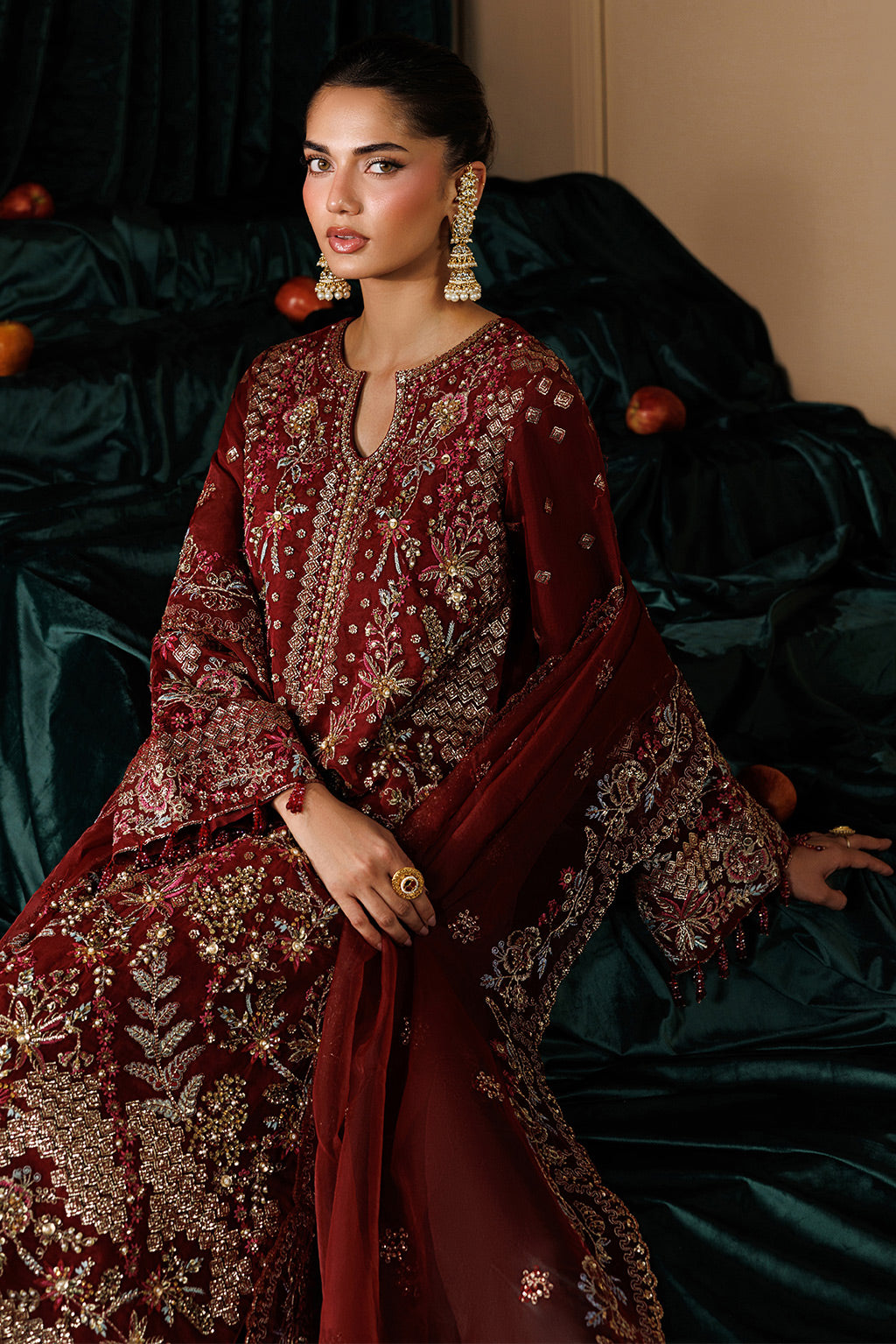 Emaan Adeel | Celeste Formals Festive Edit - Chiffon | SOLSTICE