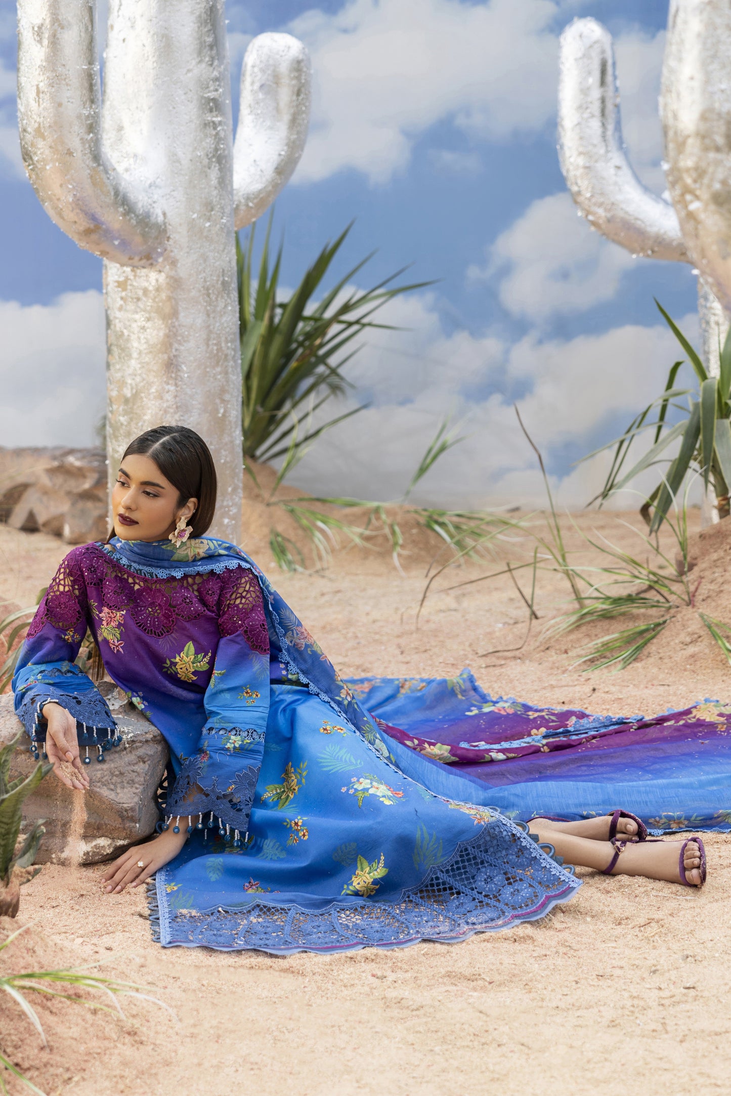 Parishay | IVY Bloom - 3PC  Lawn | IB- 06