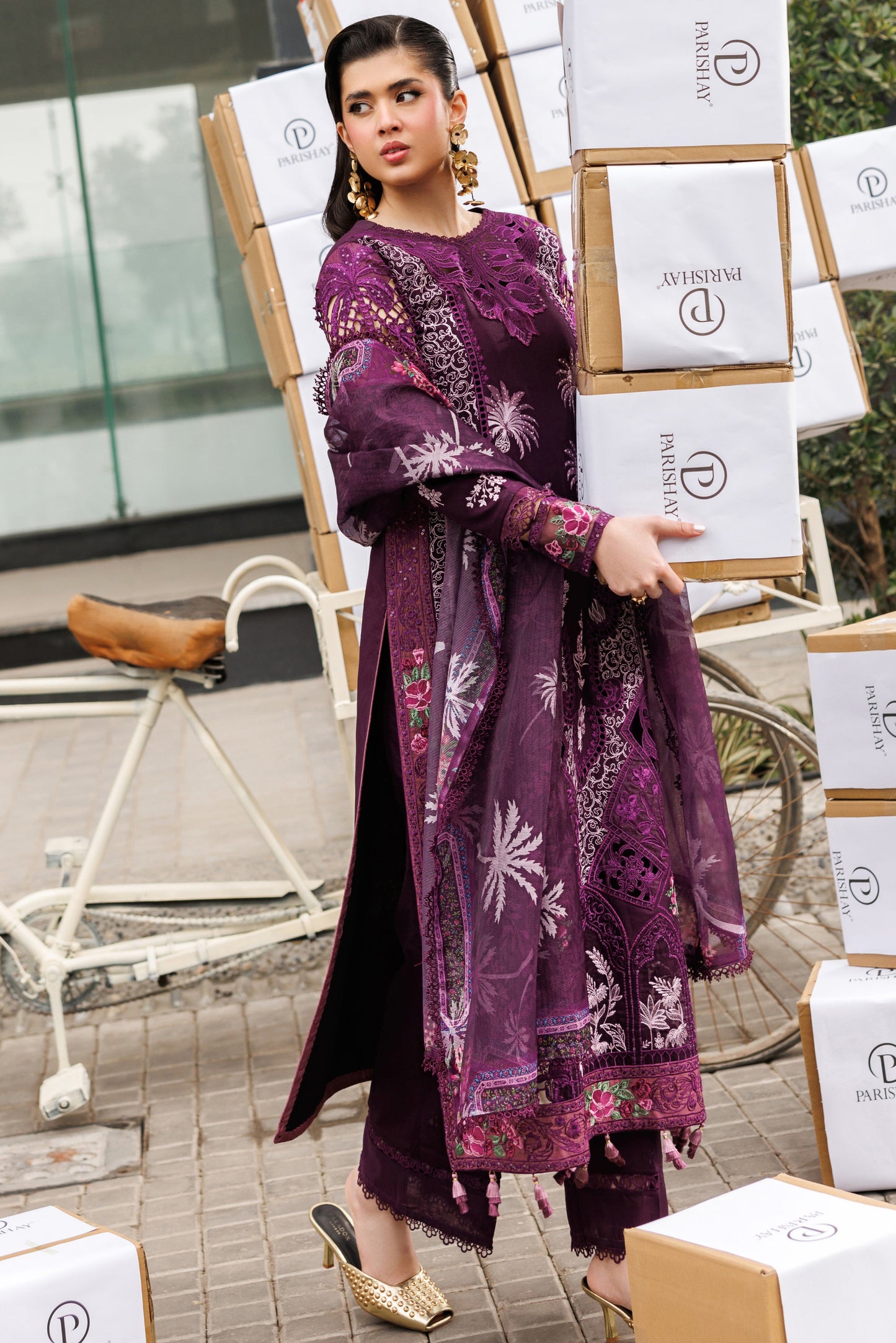 Parishay | Monaco Luxury Lawn 26' | MN-12