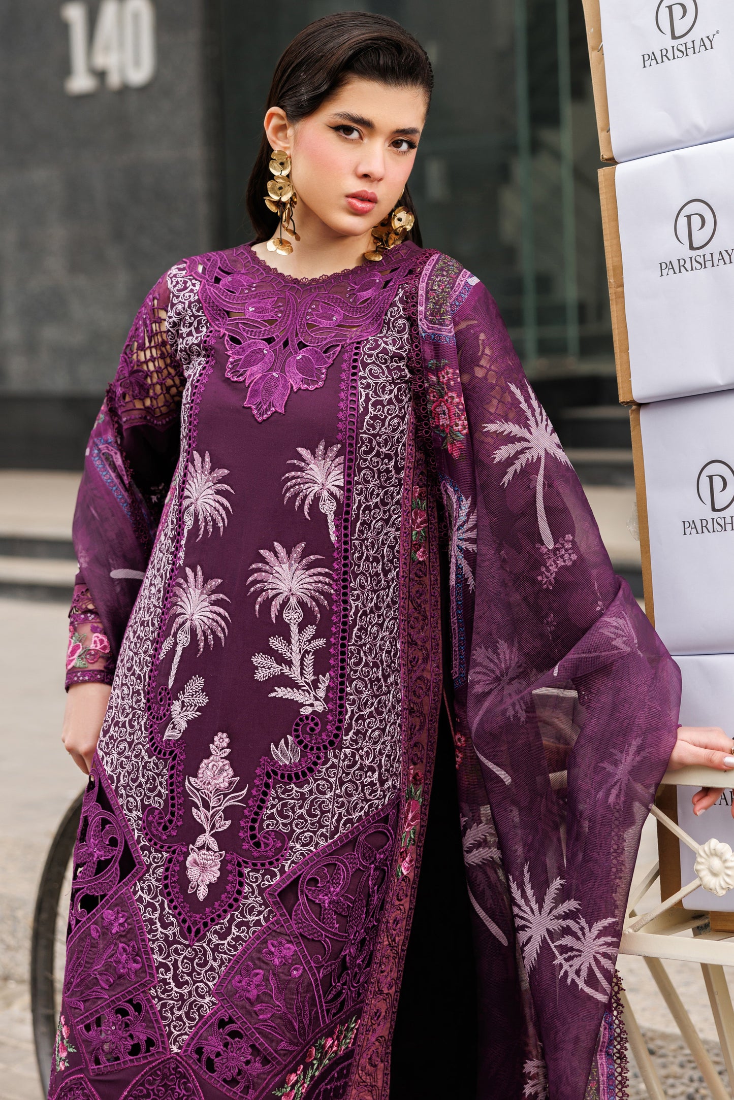 Parishay | Monaco Luxury Lawn 26' | MN-12