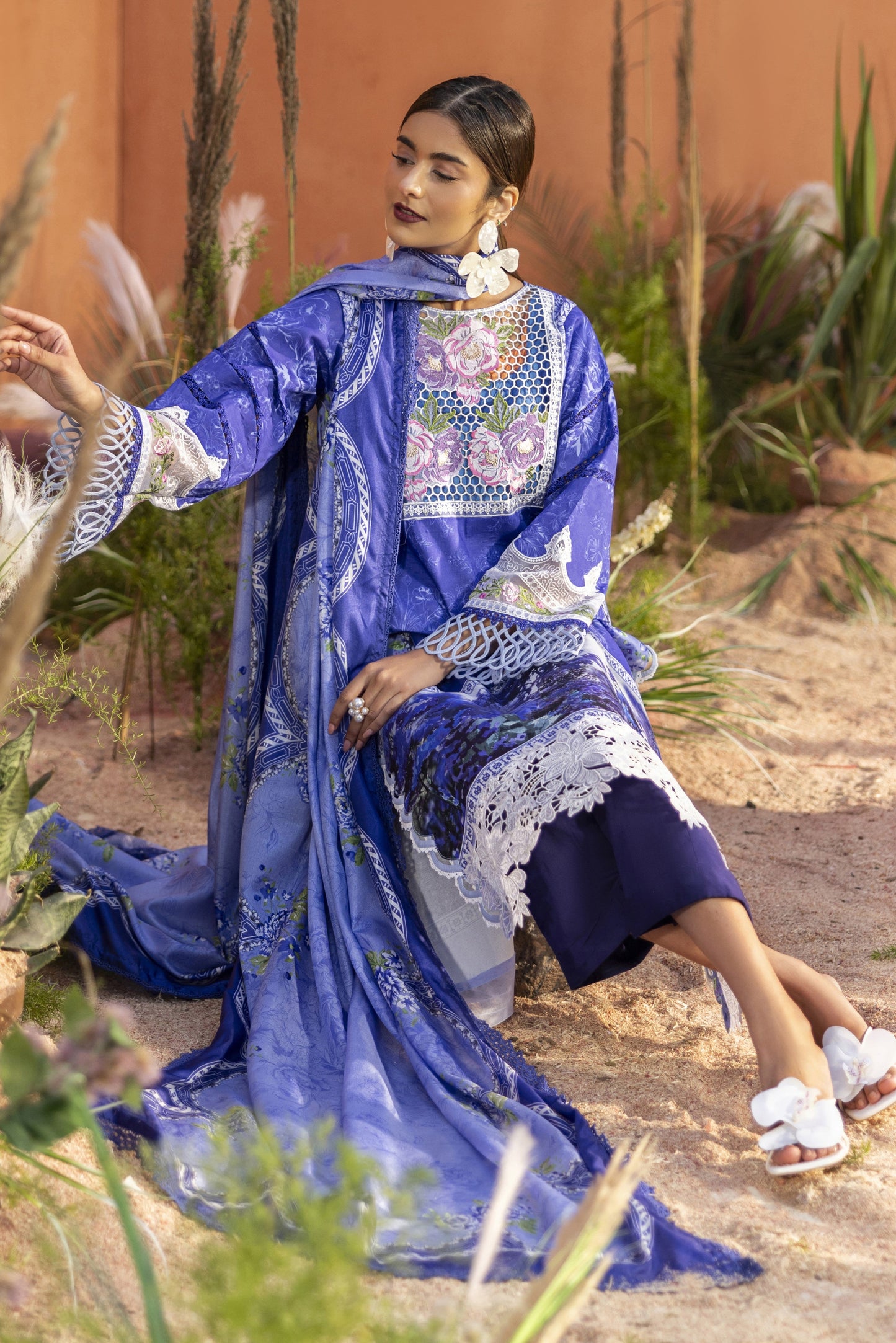 Parishay | IVY Bloom - 3PC  Lawn | IB- 08