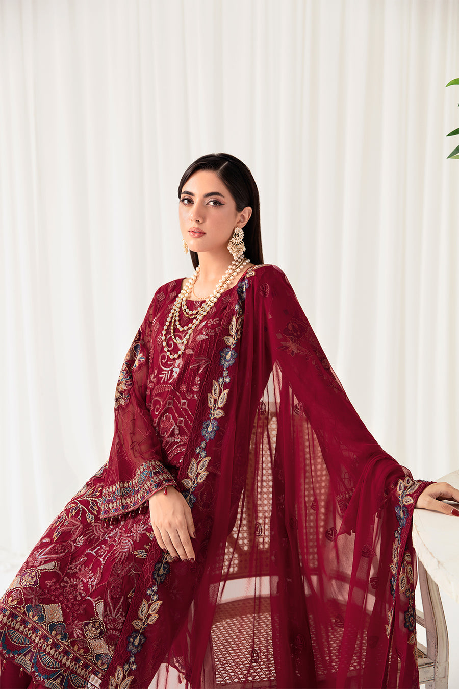 Ramsha |  Rangoon Chiffon Vol 10 | D-1004