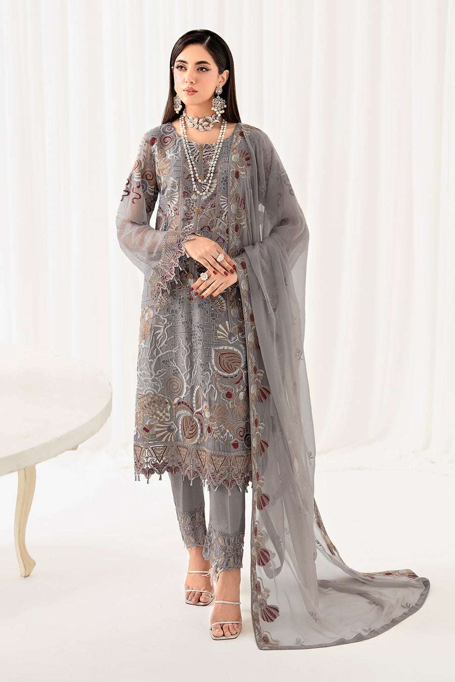 Ramsha |  Rangoon Chiffon Vol 10 | D-1006