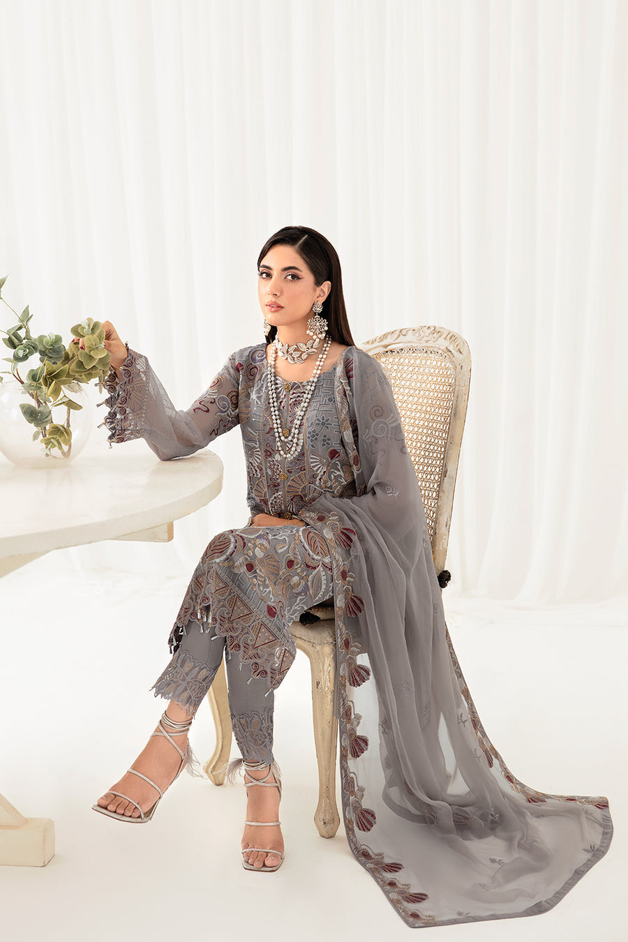 Ramsha |  Rangoon Chiffon Vol 10 | D-1006