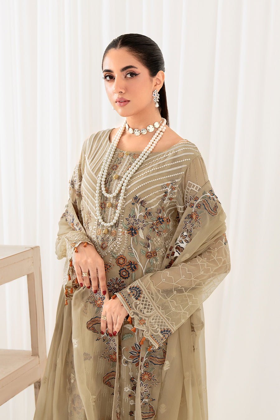 Ramsha |  Rangoon Chiffon Vol 10 | D-1001