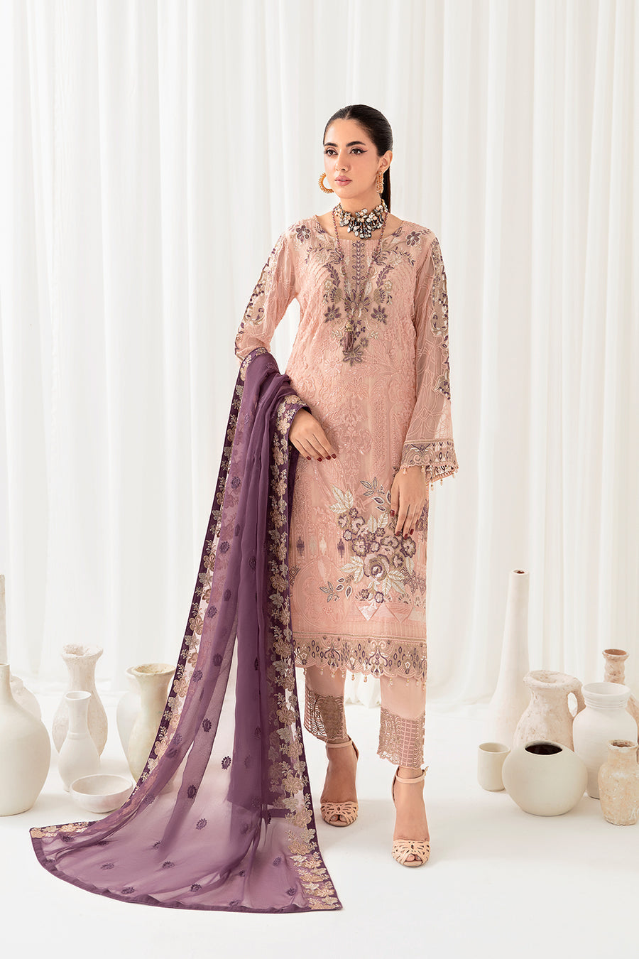 Ramsha |  Rangoon Chiffon Vol 10 | D-1007