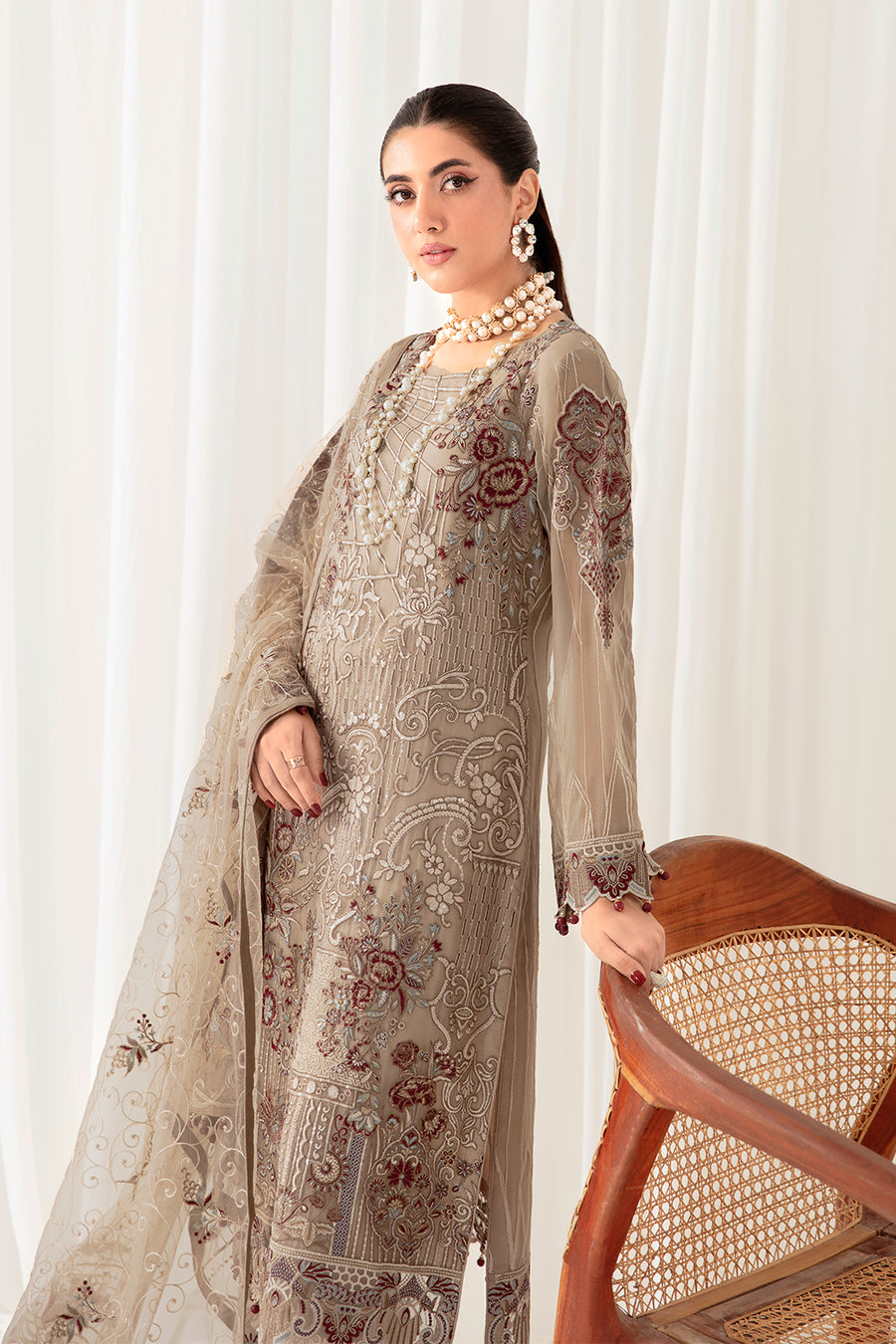 Ramsha |  Rangoon Chiffon Vol 10 | D-1009