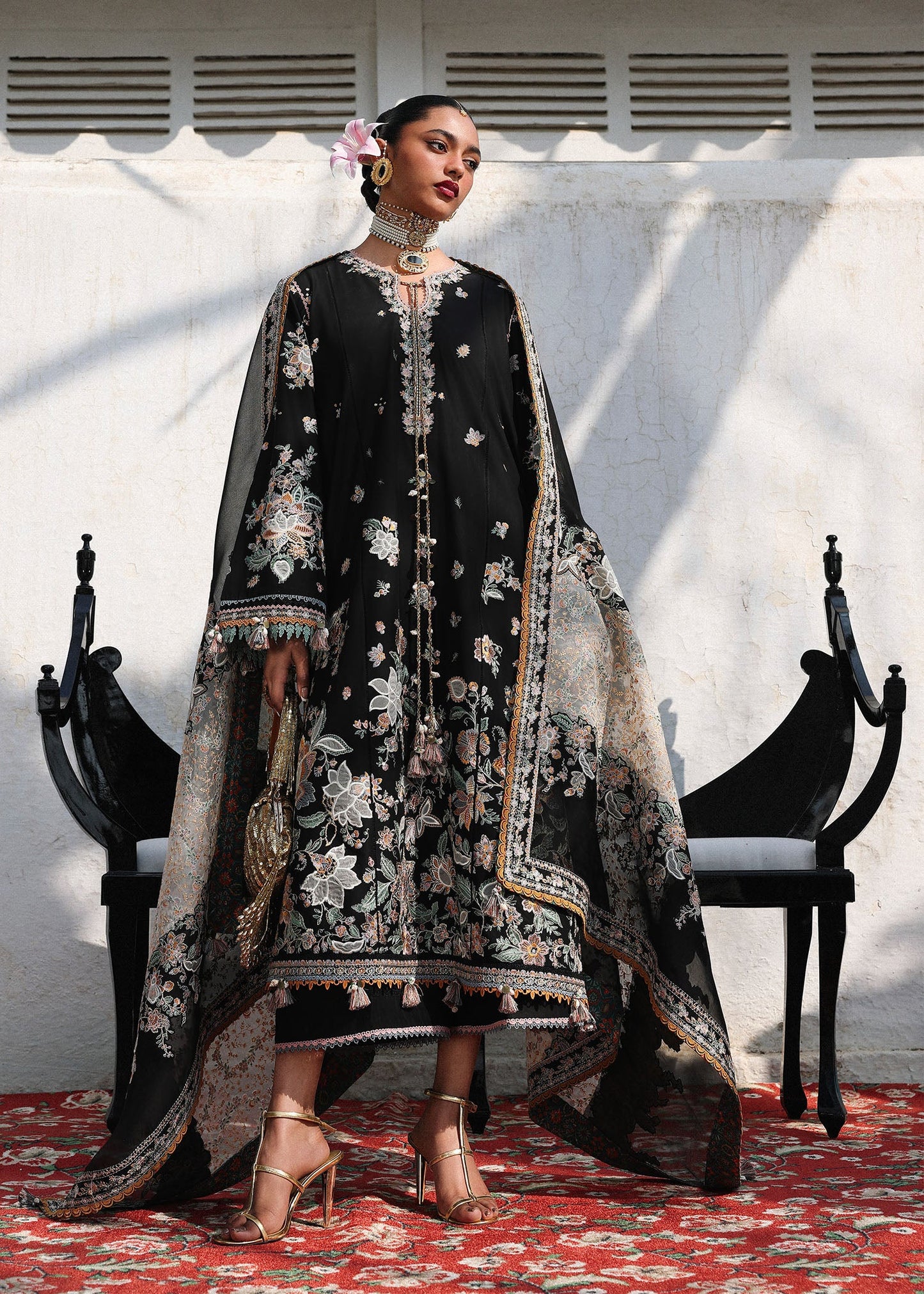 Hassan Rehar | Luxury Lawn 26 Eid Edit | Sable