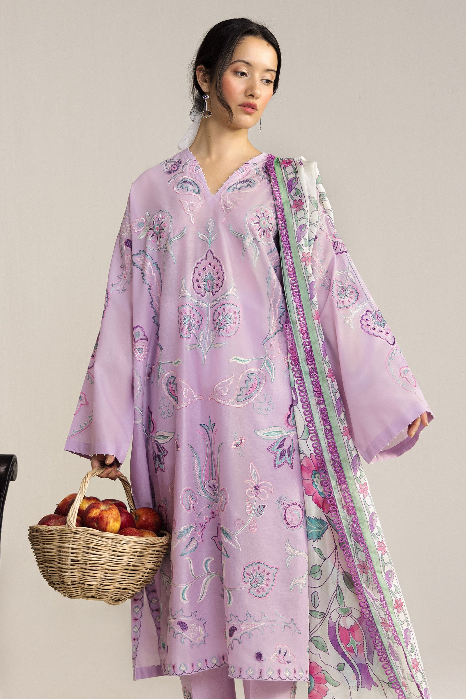 Coco By Zarashahjahan | Lawn Edit 2' 26 | Sia-4A
