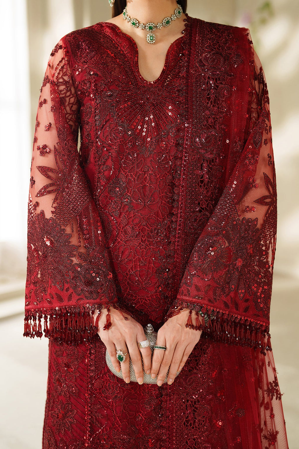 Baroque | EMBROIDERED NET | CH14-01