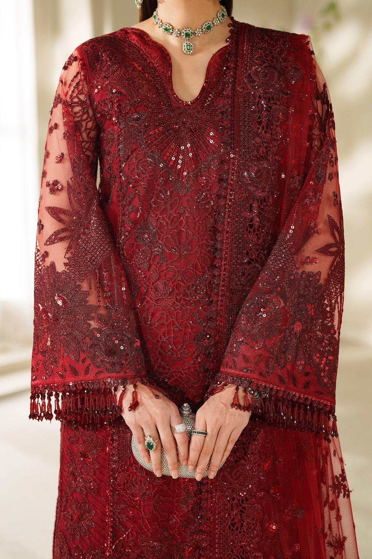 Baroque | EMBROIDERED NET | CH14-01