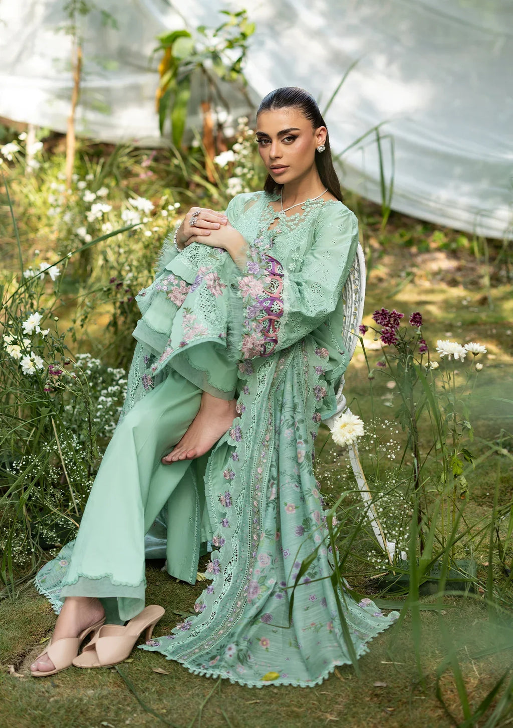 Elaf | Luxury Lawn Vol 2 '26 | Daisy Chain