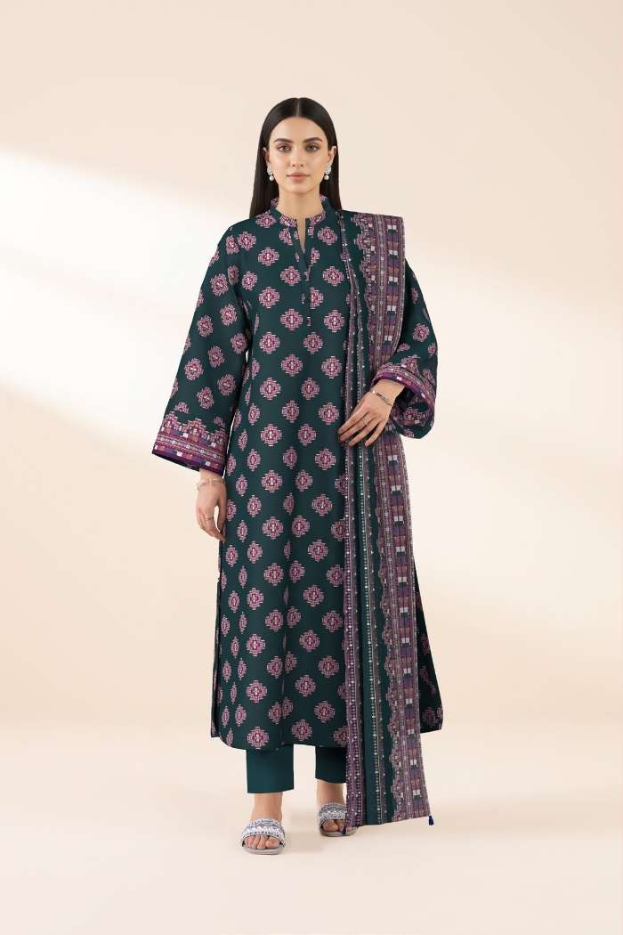 Sapphire | 3 Pc Printed Lawn | 3PB-WS26CL13-124
