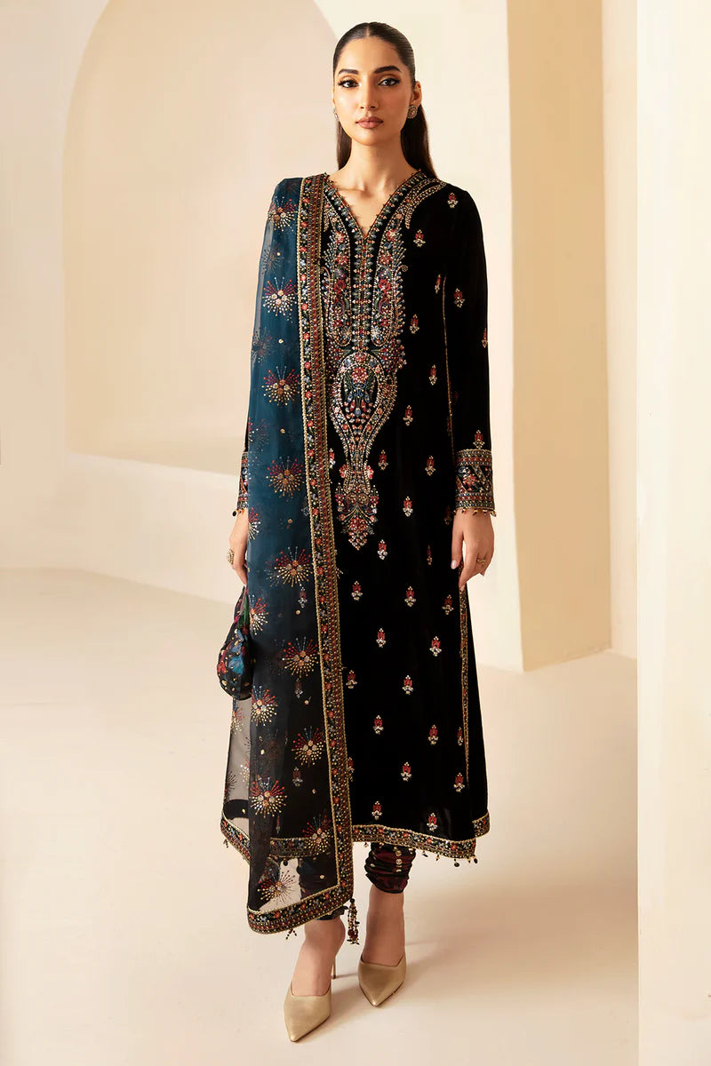 Jazmin | Embroidered Velvet | VF-2028