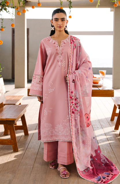 Seran | Afsanah - Unstitched Lawn | Ziva