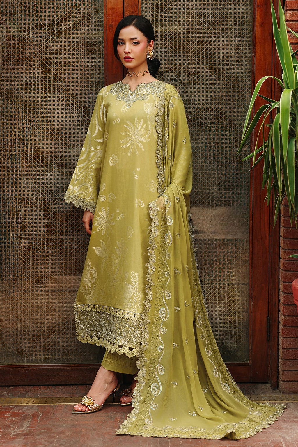 Nureh | Maya Embroidered Jacquared | NJ-107