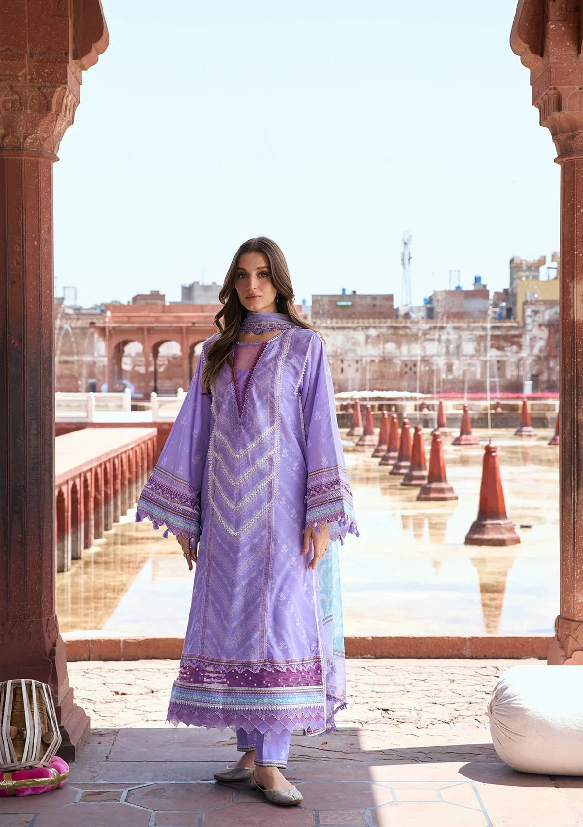 Kahf | Aangan Prints Chiffon '26 | Najam