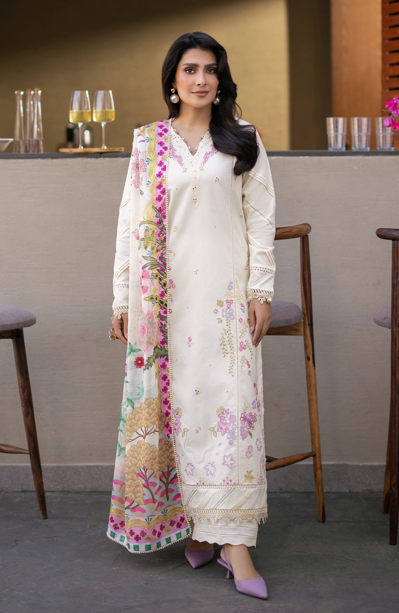 Seran | Afsanah - Unstitched Lawn | Alyna