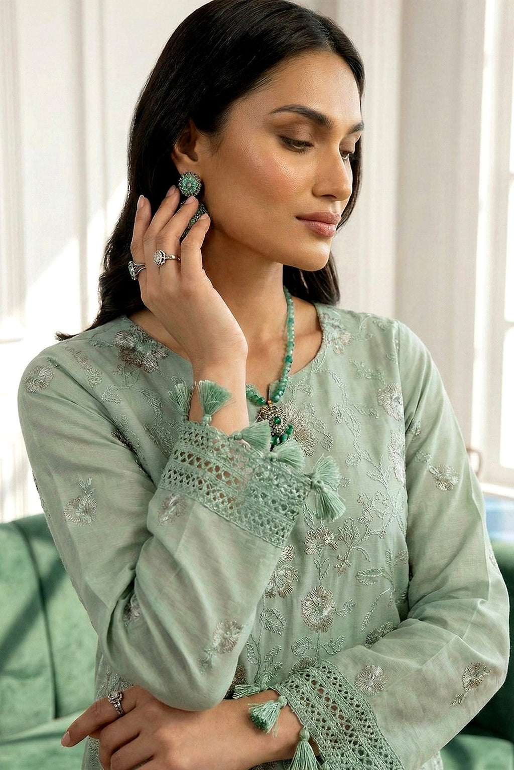 Noor-e-Fajar | Ayra Luxury Lawn | NF-1529