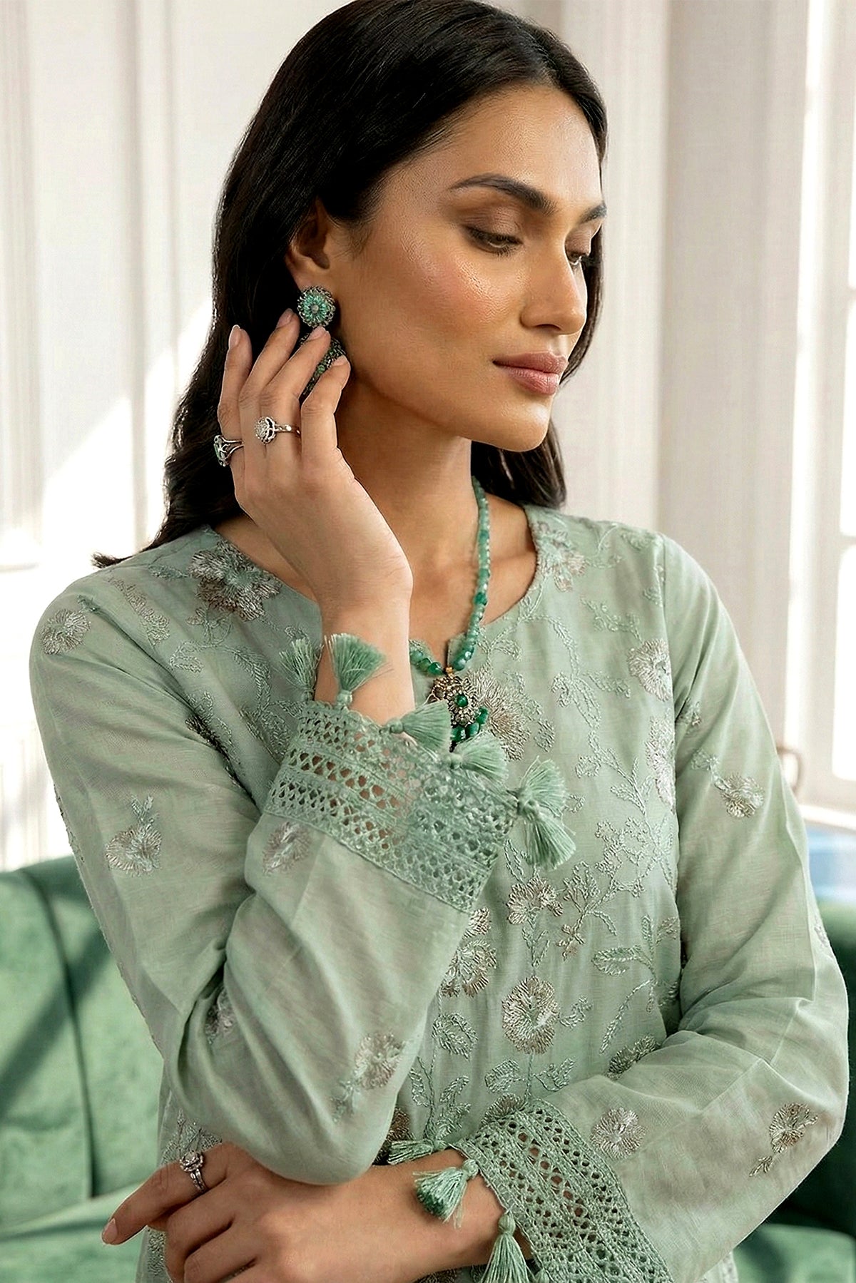 Noor-e-Fajar | Ayra Luxury Lawn | NF-1529