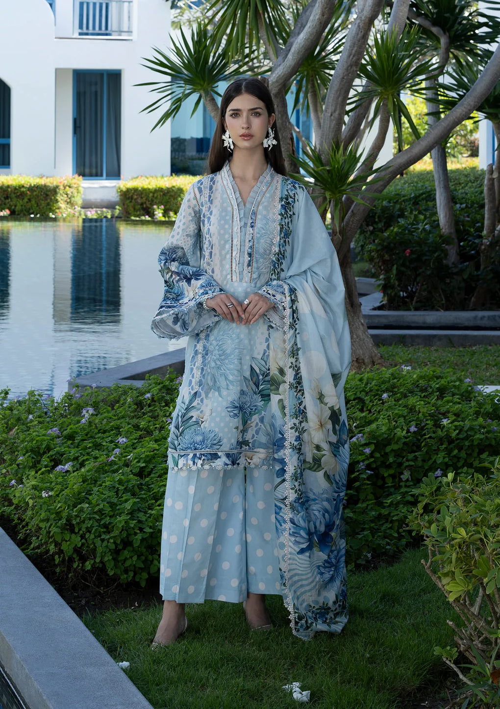 ELAF | PRNTED LAWN 26 | OCEAN PETALS