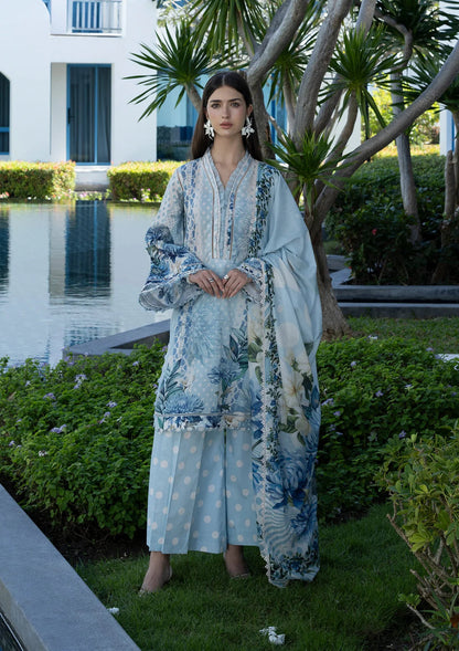 ELAF | PRNTED LAWN 26 | OCEAN PETALS