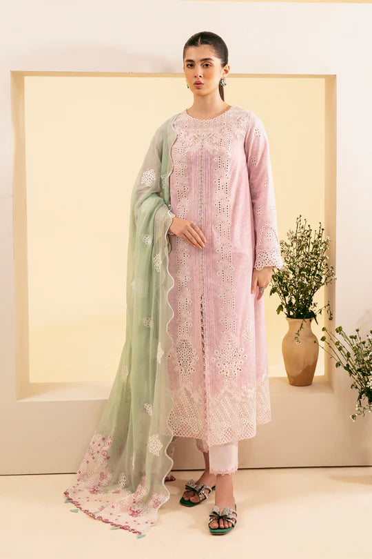 Qalamkar | Chikankari Lawn | ASEMA