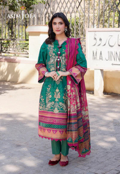 Asim Jofa | PRINTED ARABIC LAWN | AJPL-04