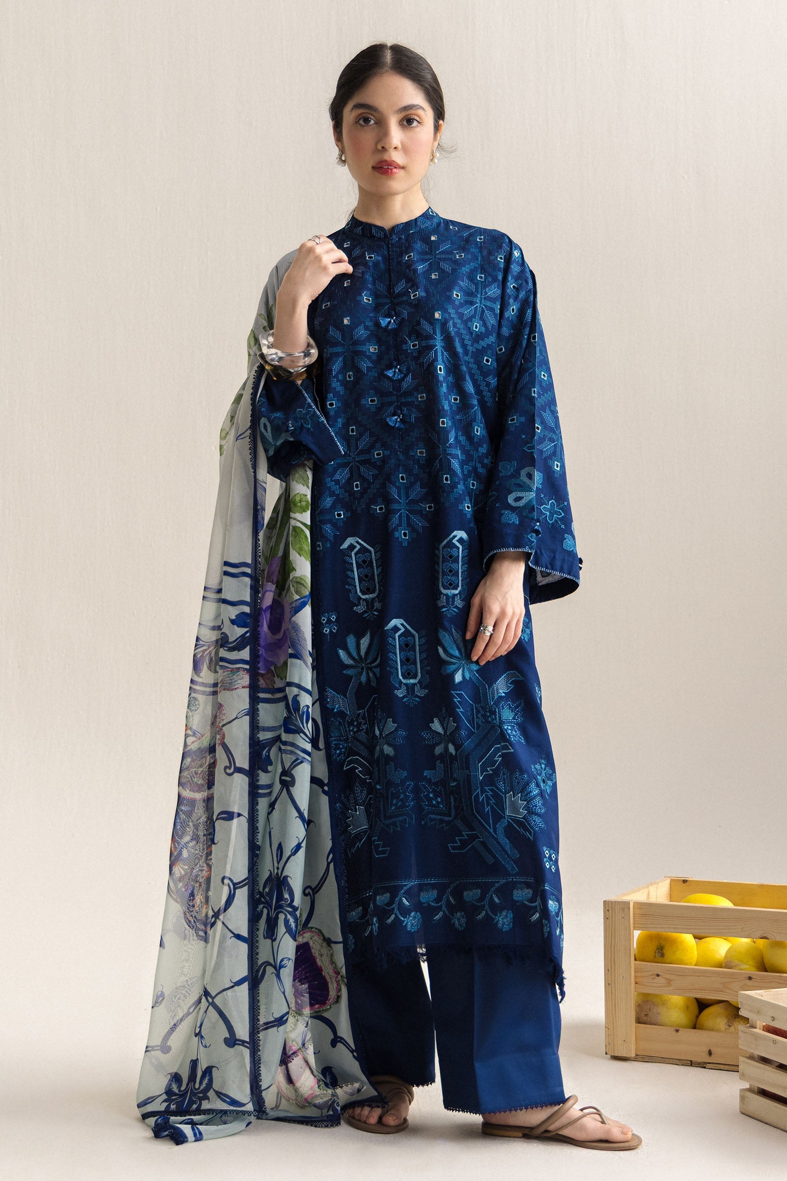 Coco By Zarashahjahan | Lawn Edit 2' 26 | Soren-9A