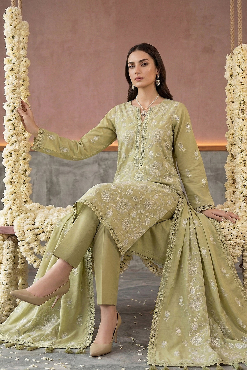 Noor E Fajar | Saira Luxury Lawn | NF-1553