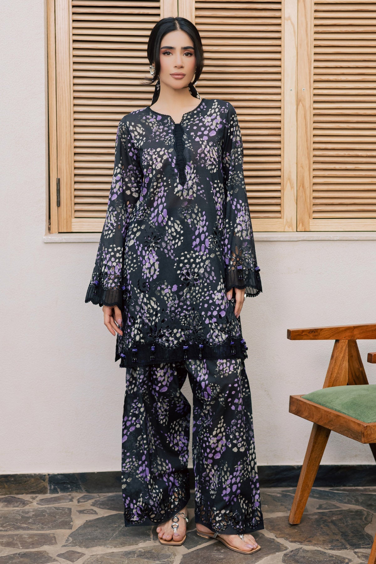 Nureh | Ballerina 2 Pc Unstitched | NU2-211