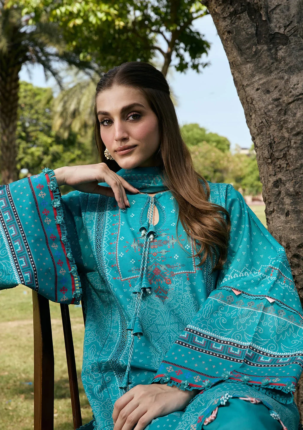 Kahf | Aangan Prints Chiffon '26 | Kehkashan