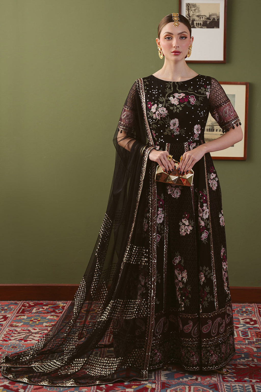 Nureh | Elaya Festive Chiffon | NEL-95A